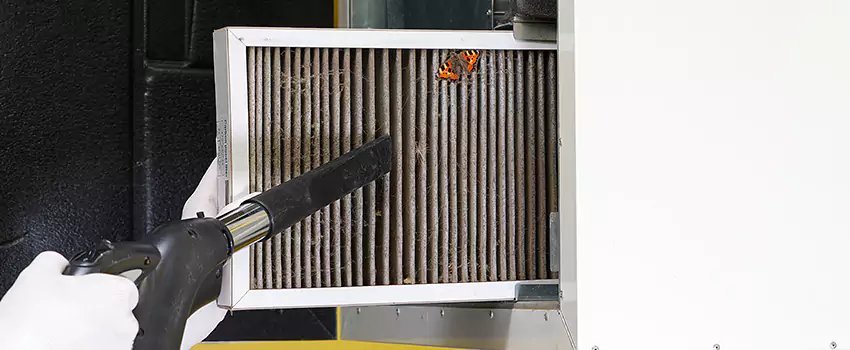 Clogged Air Duct Cleaning Process in Peabody, MA