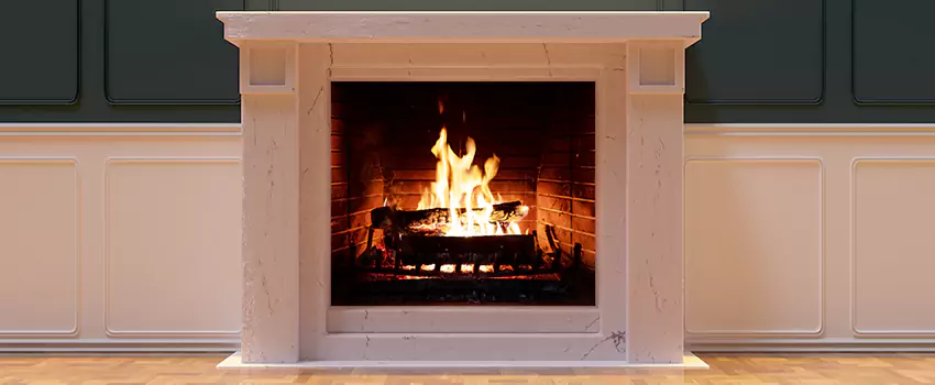 Decorative Electric Fireplace Installation in Peabody, Massachusetts
