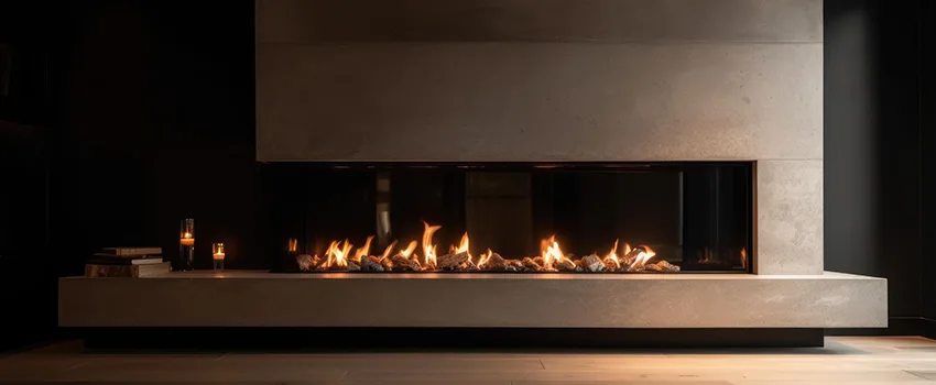 Gas Fireplace Ember Bed Design Services in Peabody, Massachusetts