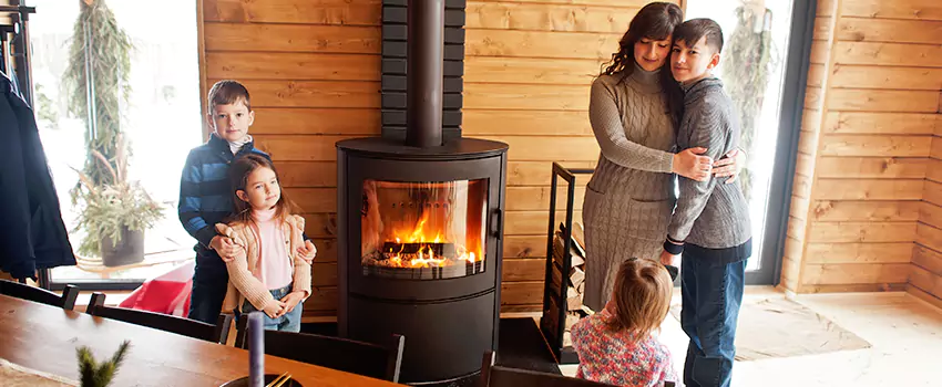 Morso Cast Iron Fireplace Insert Installation in Peabody, Massachusetts