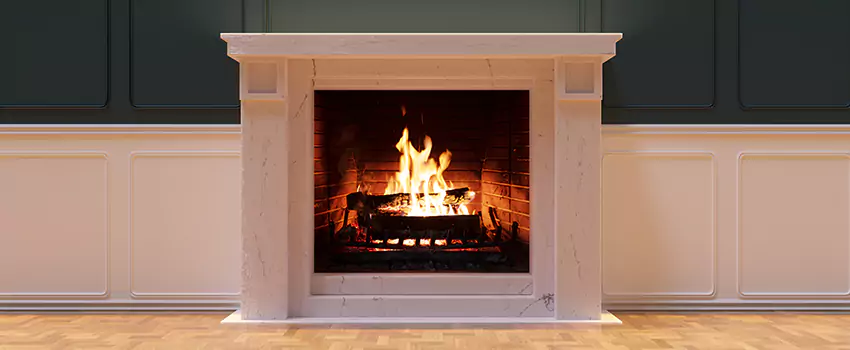 Open Flame Wood-Burning Fireplace Installation Services in Peabody, Massachusetts