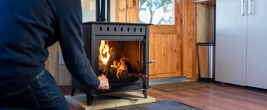 Open Hearth Wood Fireplace Installation in Peabody, MA