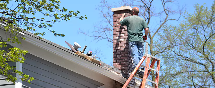 Vinyl and PVC Chimney Flashing Installation in Peabody, MA