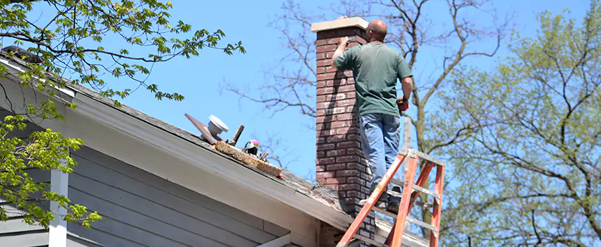himney Crown Repair in Peabody, Massachusetts