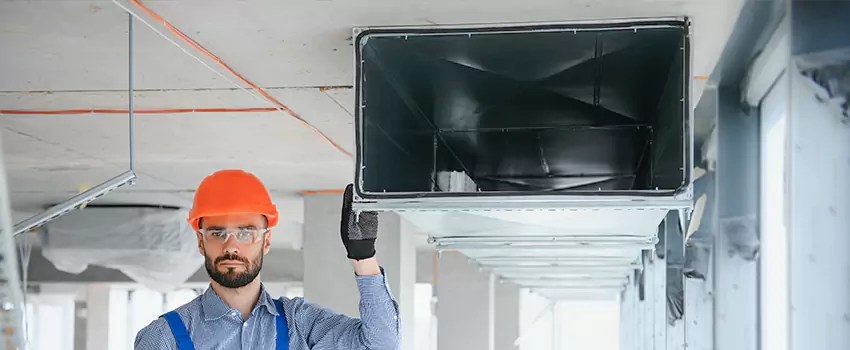 Clogged Air Duct Cleaning and Sanitizing in Peabody, MA