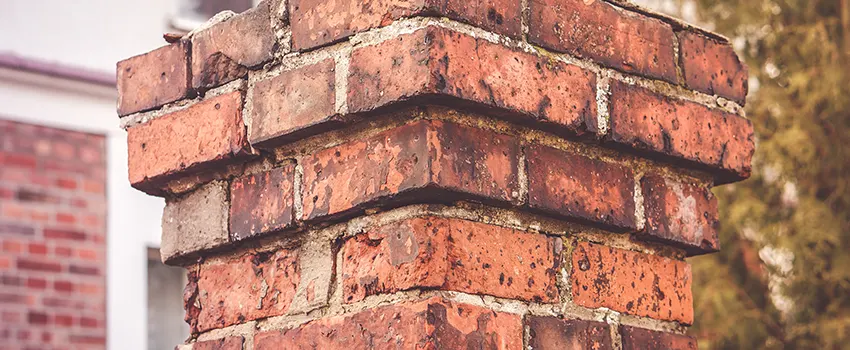 Cracked Chimney Bricks Repair Cost in Peabody, Massachusetts